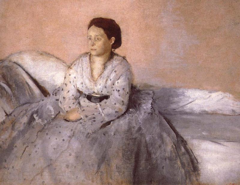 Edgar Degas Madame Rene de Gas